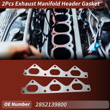 Exhaust Manifold Header Gaskets for Hyundai Santa Fe (2003-2006)