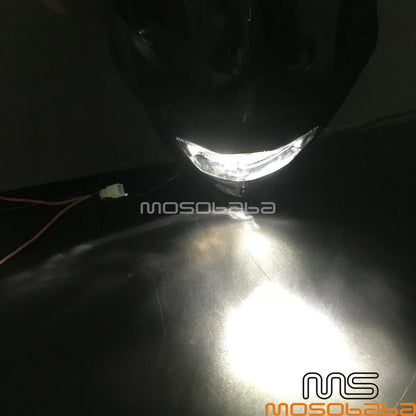 Blue Headlight Lamp for Honda Yamaha Dirt Bike MX XC