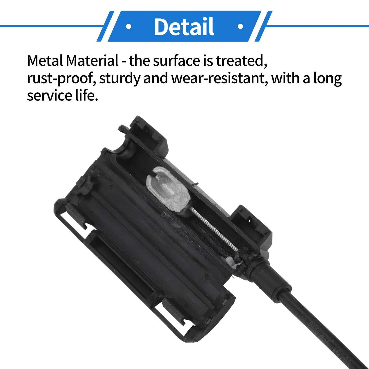Hood Release Cable for Ford Explorer (2020) - 1 x Hood Latch Cable