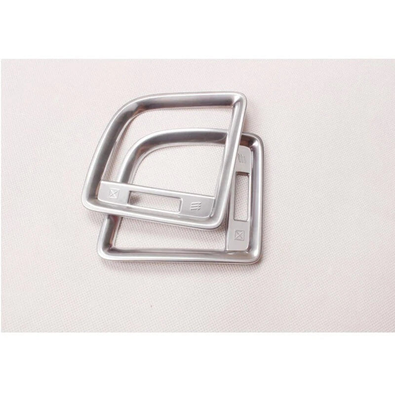Chrome Side Dashboard Air Outlet Vent Cover Trim Fit For Mazda CX-5 2012-2015