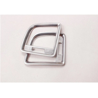Chrome Side Dashboard Air Outlet Vent Cover Trim Fit For Mazda CX-5 2012-2015
