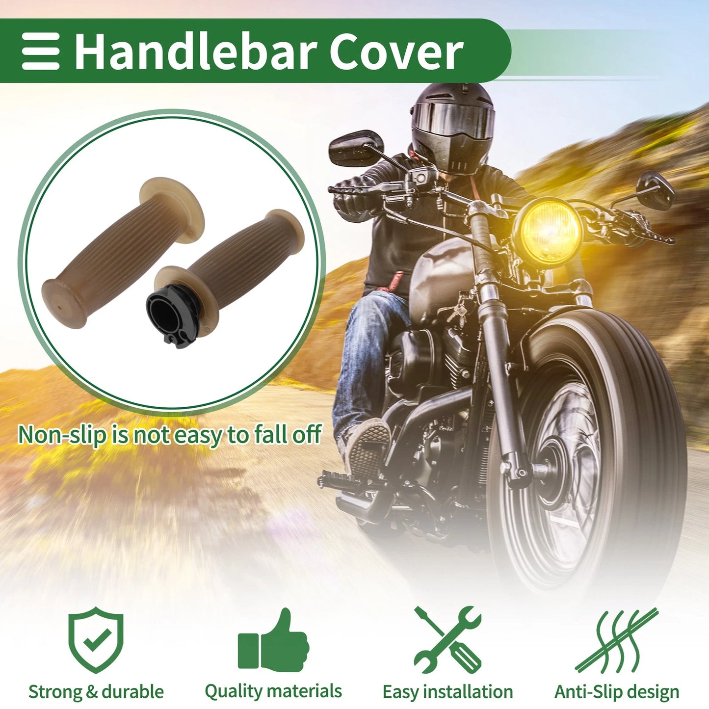 7/8" 22mm Motorcycle Hand Grips for Make Model