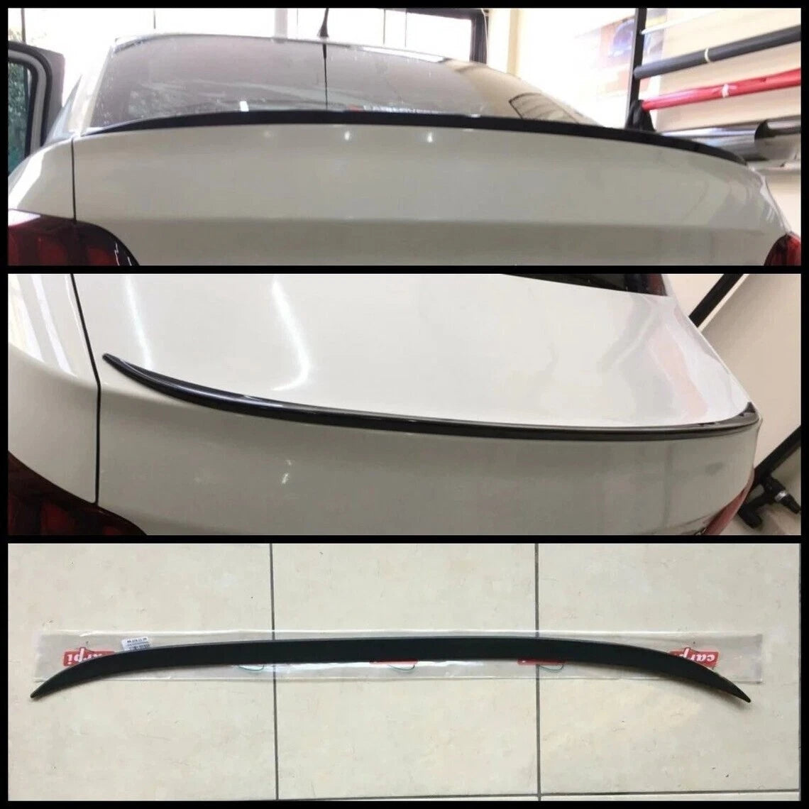 Rear Bumper Spoiler for Peugeot 301 (2012-2019)