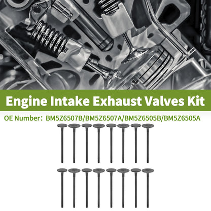 Engine Intake Exhaust Valves for Ford Escape 1.5L 1.6L (2013-2019)