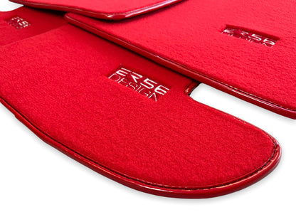 Tailored Red Floor Mats for Bentley Continental GT (2004-2017)