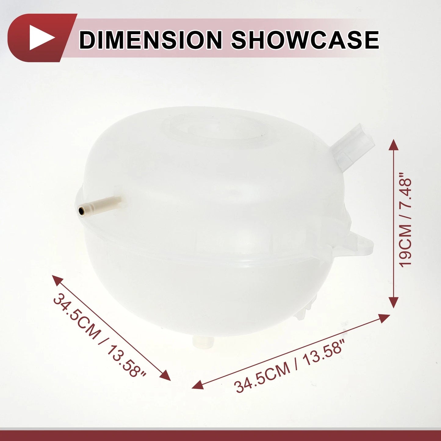 Coolant Expansion Overflow Tank 3.0L for Porsche Macan (2015-2018)