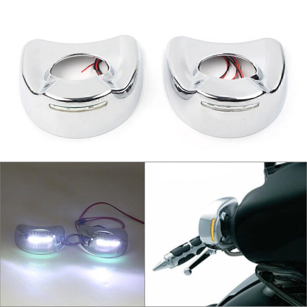 Chrome LED Cover Shell for Harley Electra Glide (1996-2013)