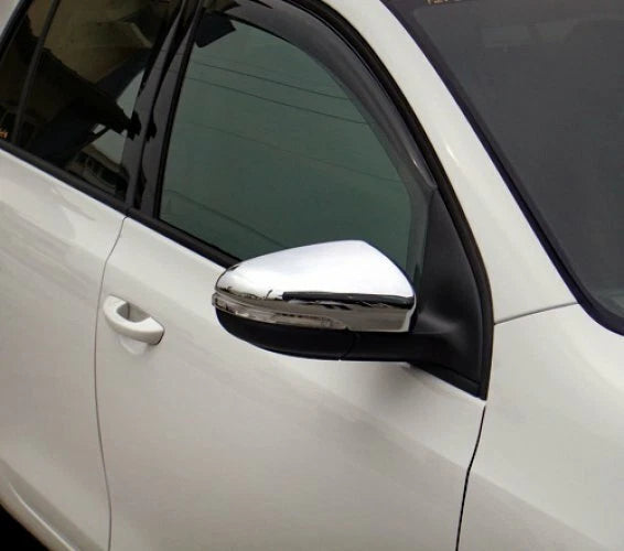 Chrome Side Door Mirror Covers for VW Golf 6 (2009-2013)
