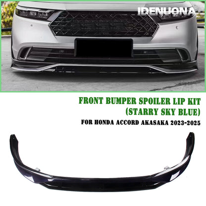 Front Bumper Spoiler Lip Splitter for Honda Accord (2023-2025)