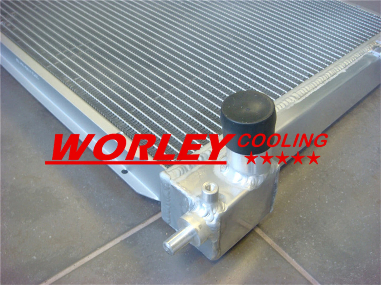 2 Row Aluminum Radiator for Ford Falcon BA BF XR6 XR8 Turbo 2002-2008