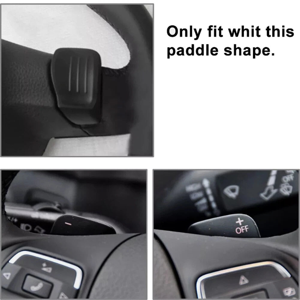 Steering Wheel Shift Paddle Extensions for Volkswagen Golf 6, Jetta, Seat Leon