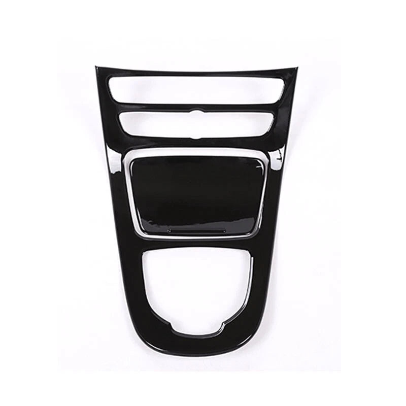 Piano Black Console Gear Shift Cover Trim Fit for Benz E-Class W213 2016-2018