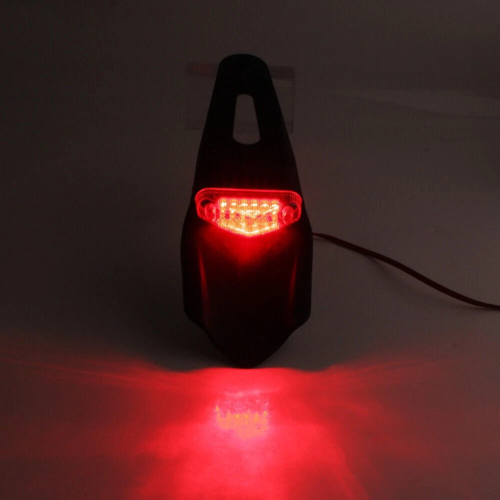 Universal Motorcycle Clear Lens Rear Tail Light for Dirt Bike (2020-2023)