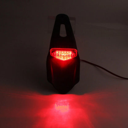 Universal Motorcycle Clear Lens Rear Tail Light for Dirt Bike (2020-2023)