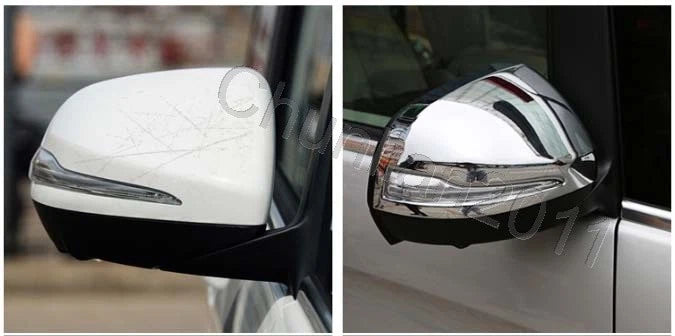 Chrome Side Mirror Covers for Mercedes Benz V-Class W447 (2014-2020)