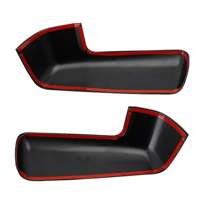 Gloss Black Mirror Cap Cover Trim for 2019-2023 Chevy Silverado 1500