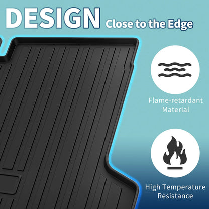 Flat Face Cargo Liner Trunk Mat for Nissan Kicks (2018-2023) 1 Pc