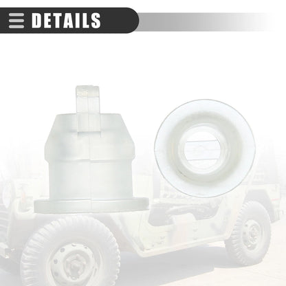 Transfer Case Cable Bushing for Jeep 68064273ab (Transparent, 2 x Pcs)