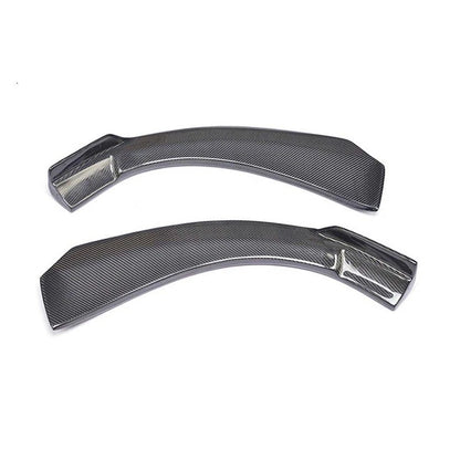 Real Carbon Fiber Front Bumper Side Lip Splitter for Benz CLA W117 2013-2016