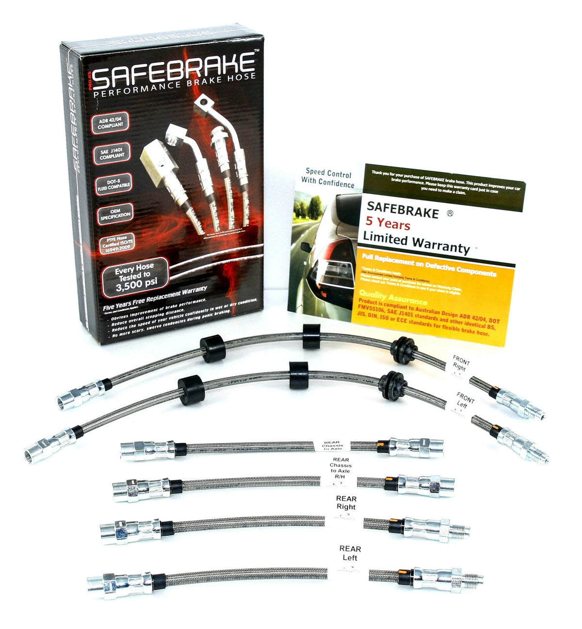 Brake Line Kit for BMW E32 730i/735i/740i/750i (1988-1994)