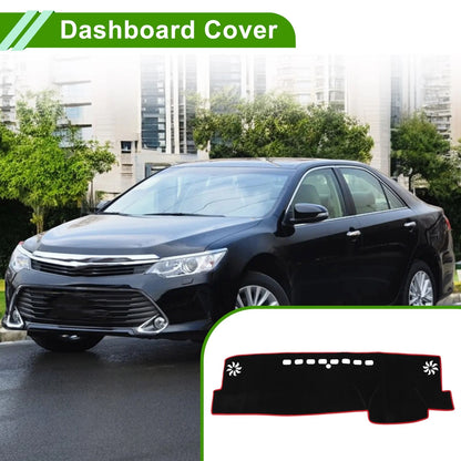 Dashboard Cover Black Red for Toyota Camry XV70 (2018-2023) 1 x Pc