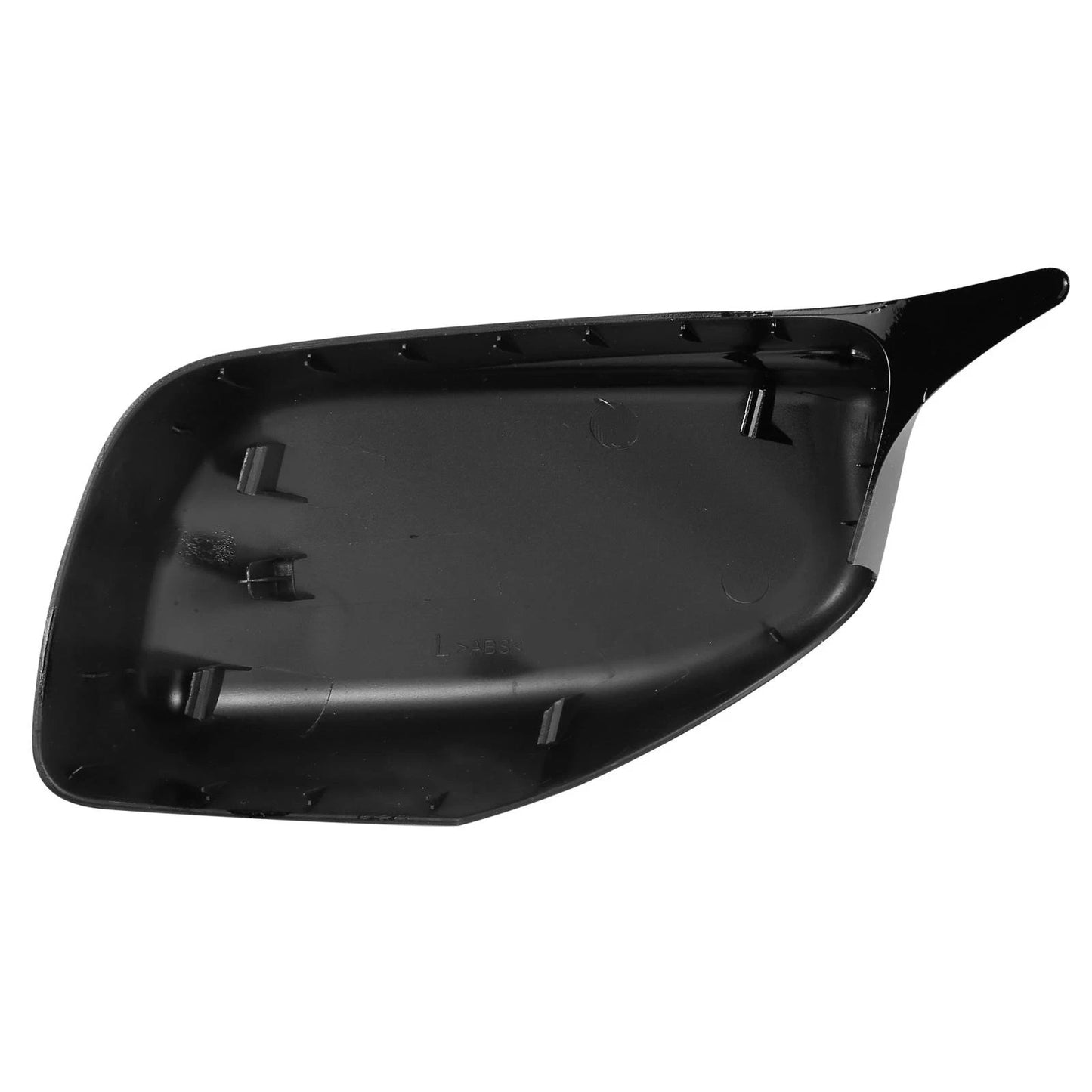 Gloss Black Rear View Mirror Covers for BMW 5 Series E60 E61 E63 E64 (2005-2010)