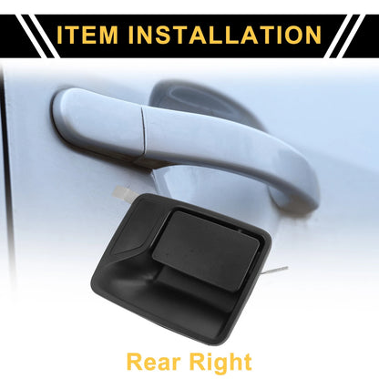 Rear Right Exterior Door Handle for Ford Excursion (2000-2005)
