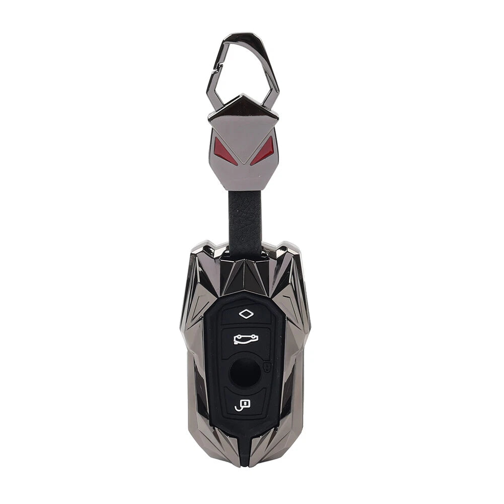 Black Remote Key Fob Cover for BMW 1 2 3 4 5 6 7 Series X3 X4 M2 M3 M4 M5 M6