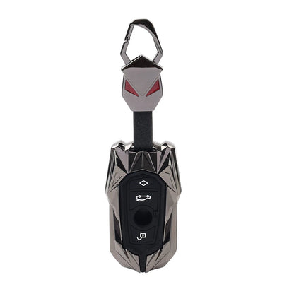 Black Remote Key Fob Cover for BMW 1 2 3 4 5 6 7 Series X3 X4 M2 M3 M4 M5 M6