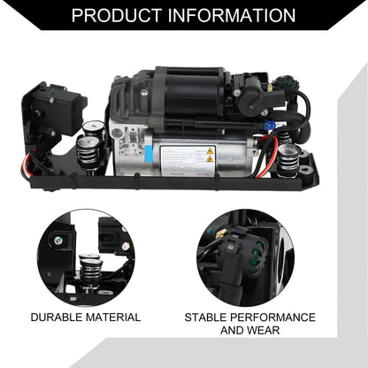 Air Suspension Compressor with Bracket for BMW 730i (2009-2015)