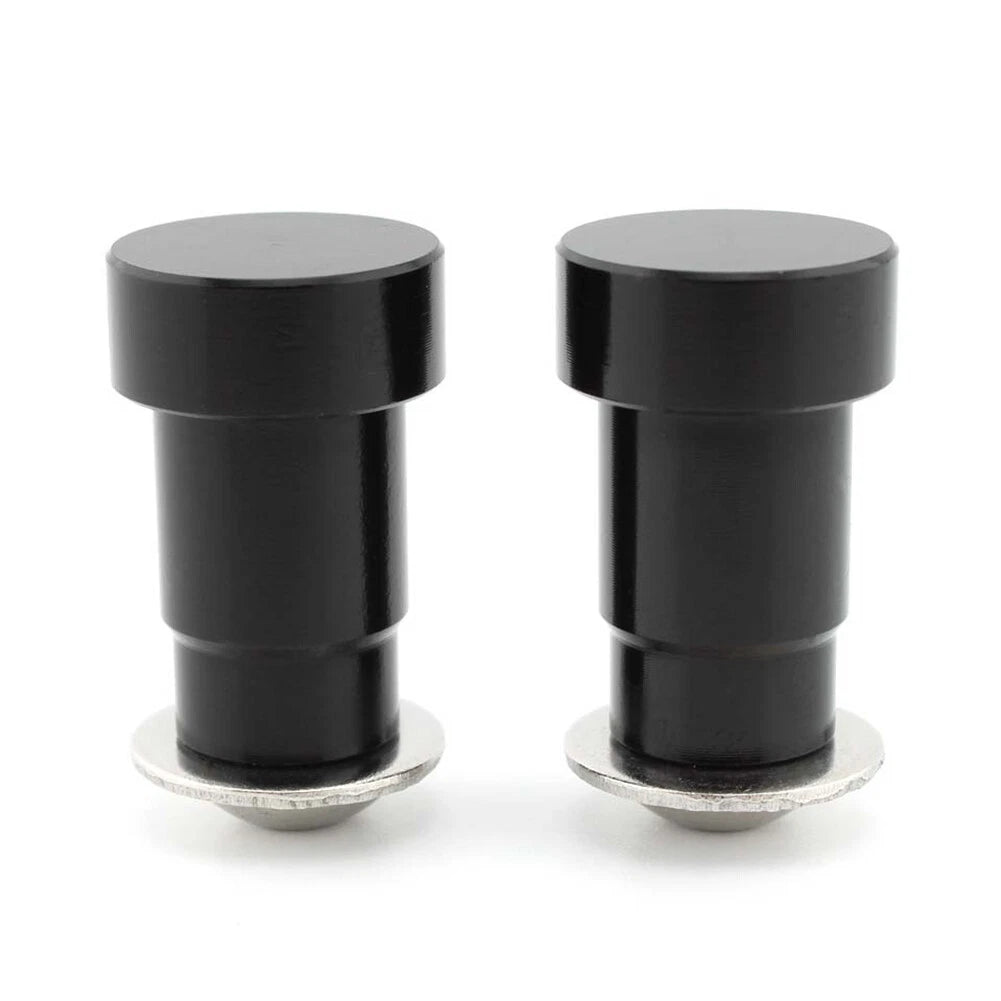 CNC Aluminum Black Mirror Hole Caps Covers for Thruxton