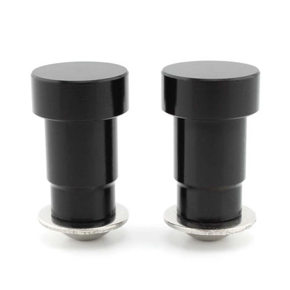 CNC Aluminum Black Mirror Hole Caps Covers for Thruxton