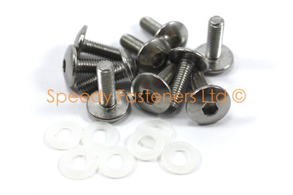 Stainless Steel Fairing Bolts & Windscreen Screw Set for Aprilia RS 125