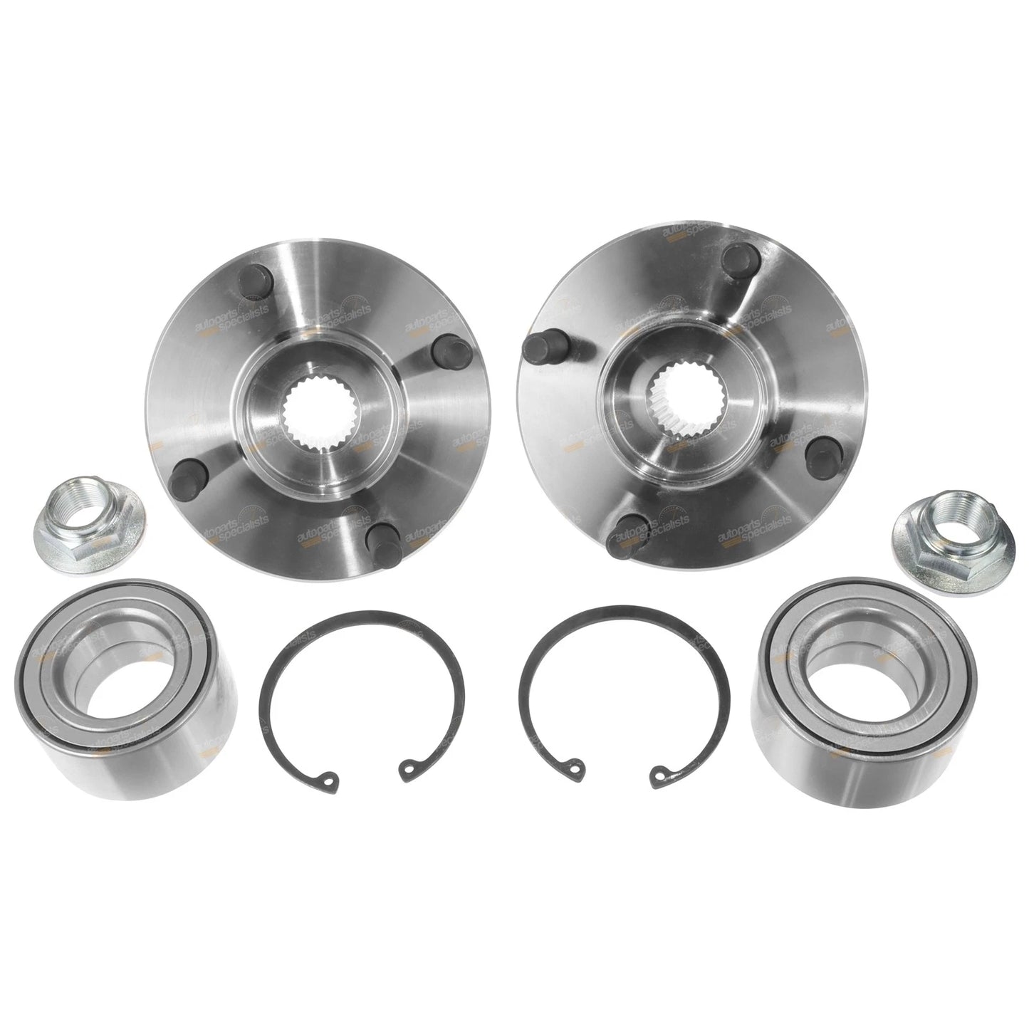 Front Wheel Bearing Hubs for Ford Focus LR Hatchback (2002-2005)