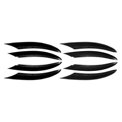 4x Front Fog Light Trim for Mercedes Benz C-Class C200 C260 W205 (2019-2023)