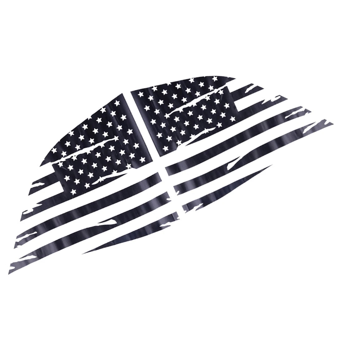 USA Flag Rear Window Sticker Trim Decal for Dodge Challenger (2008-2021)