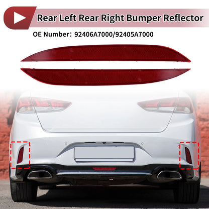 Rear Bumper Reflectors  for Kia Forte (2010-2013)