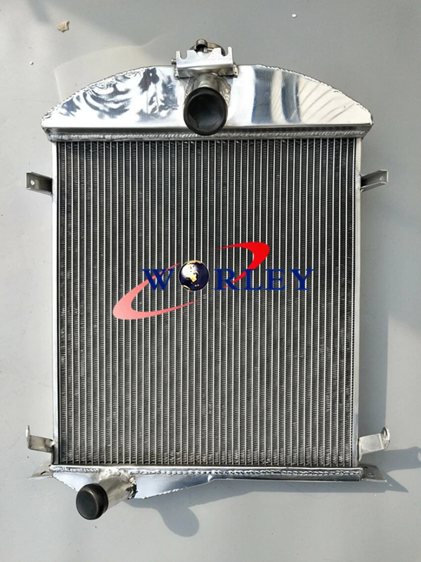 Aluminum Radiator & Fan for Ford Model A 3.3L (1928-1929)