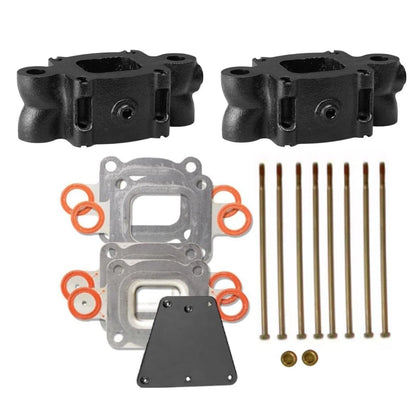 Dry Joint Exhaust Riser Spacer Kit 3" for Mercruiser V6/V8