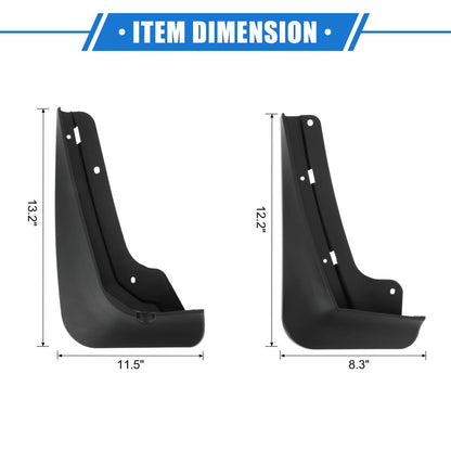 Mud Flaps Front & Rear for Chevrolet Equinox (2025)