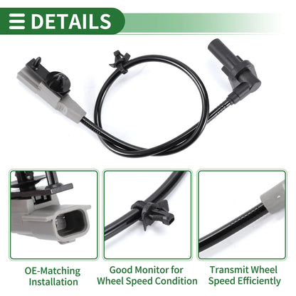 ABS Wheel Speed Sensor for Infiniti Q70 Rear Right