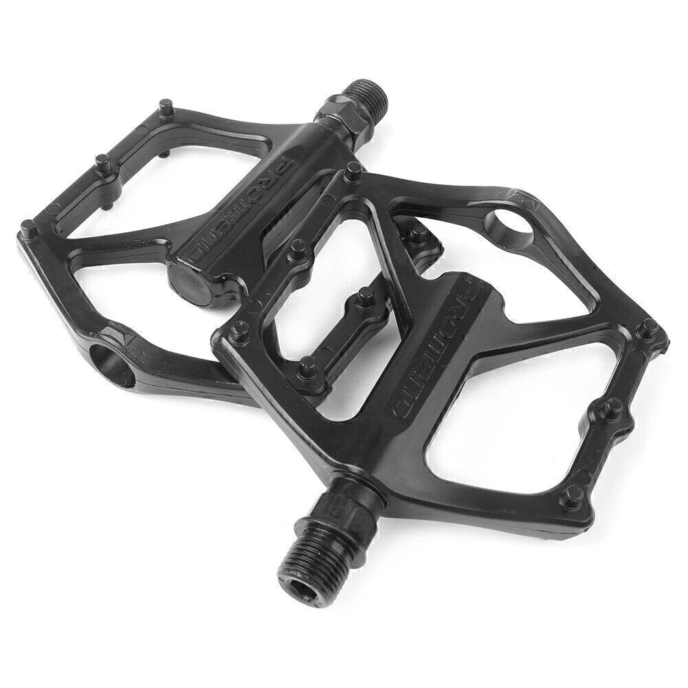 2 x Flat Platform Bike Pedals for Mountain Road Bicycle Aluminum Alloy M29