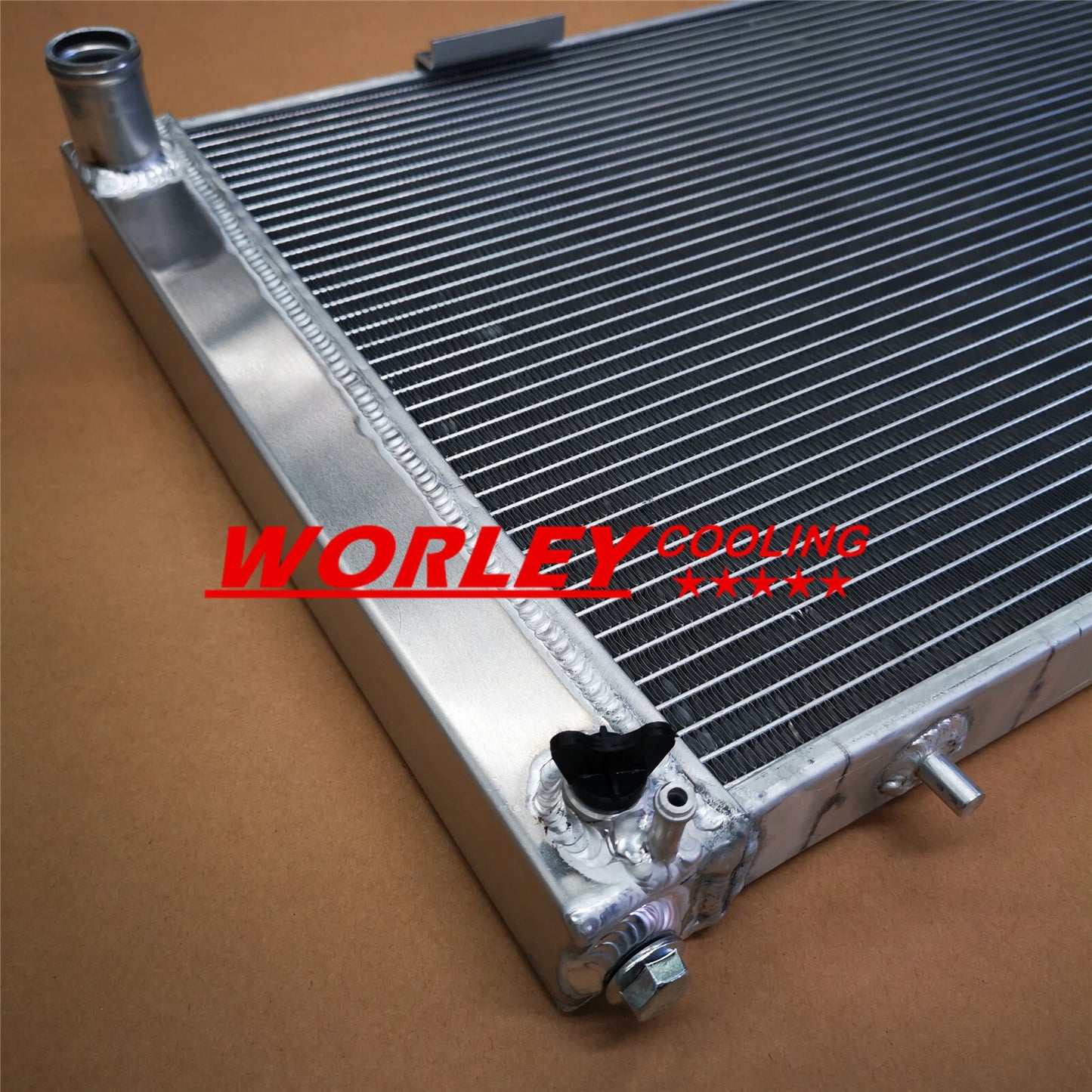 Aluminum Radiator for Land Rover Defender 90/110 H/Duty 2.3D/2.5D/3.5 V8 (1983-2016)