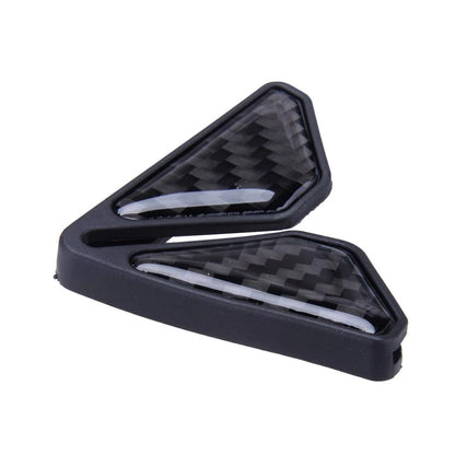 2 x Black Anti-Scratch Car Door Corner Protector Covers