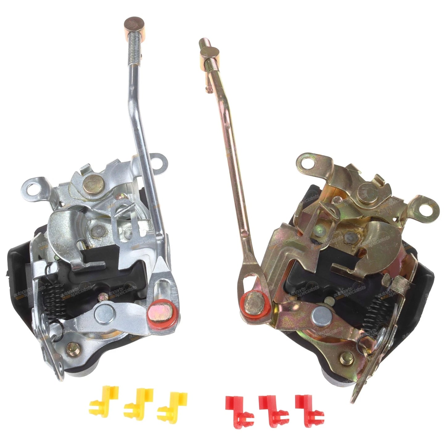 LH + RH Front Door Lock Mechanism for Toyota 70 Series Landcruiser (1984–2007)