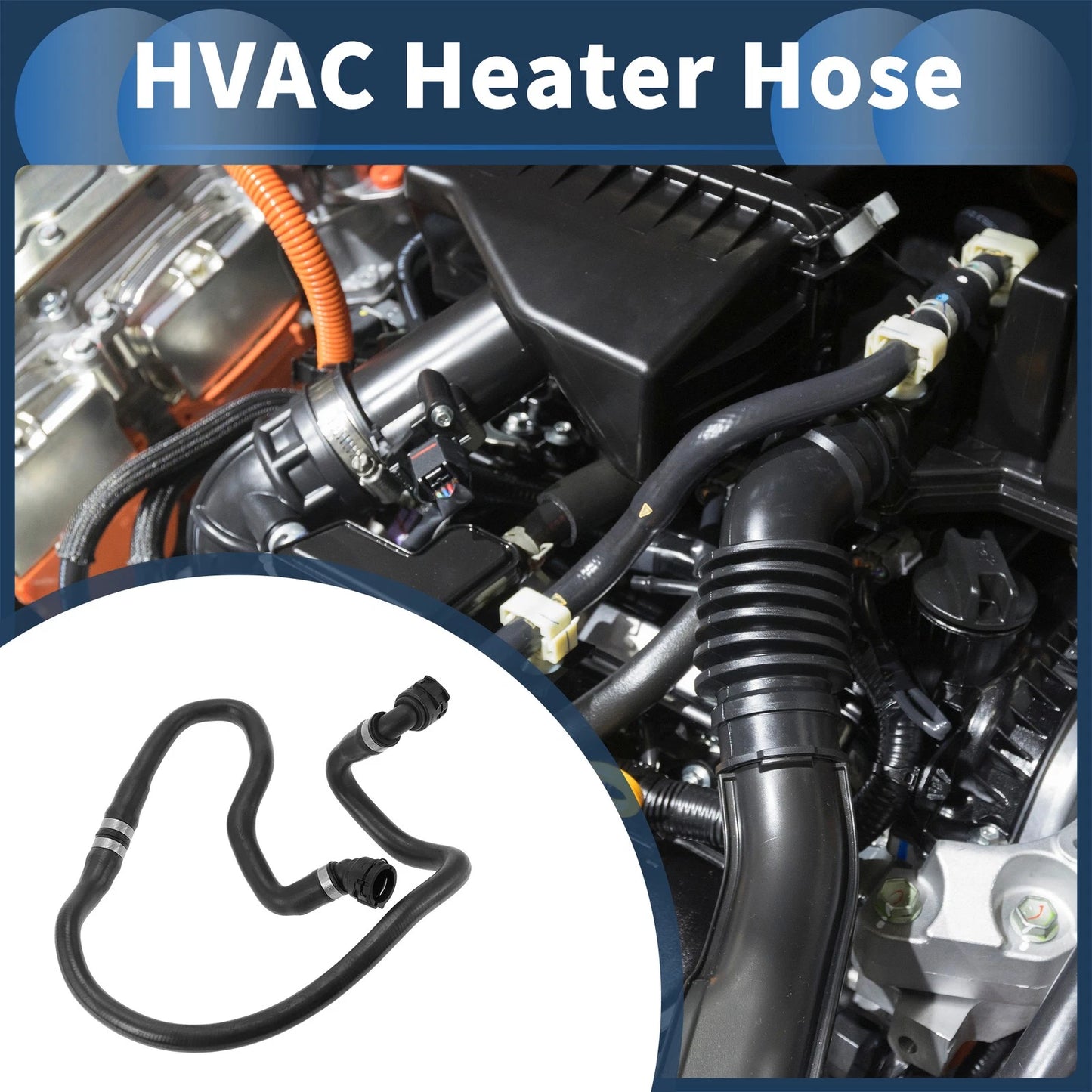 HVAC Heater Hose for BMW X3 X4 (2011-2017, 2015-2018)