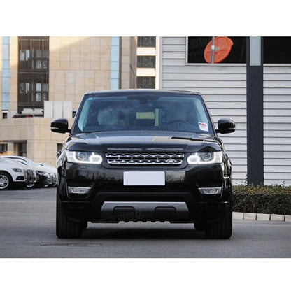 Pair Front Bumper Fog Lamp Cover Frame Trim Fit For Range Rover Sport 2014-2017