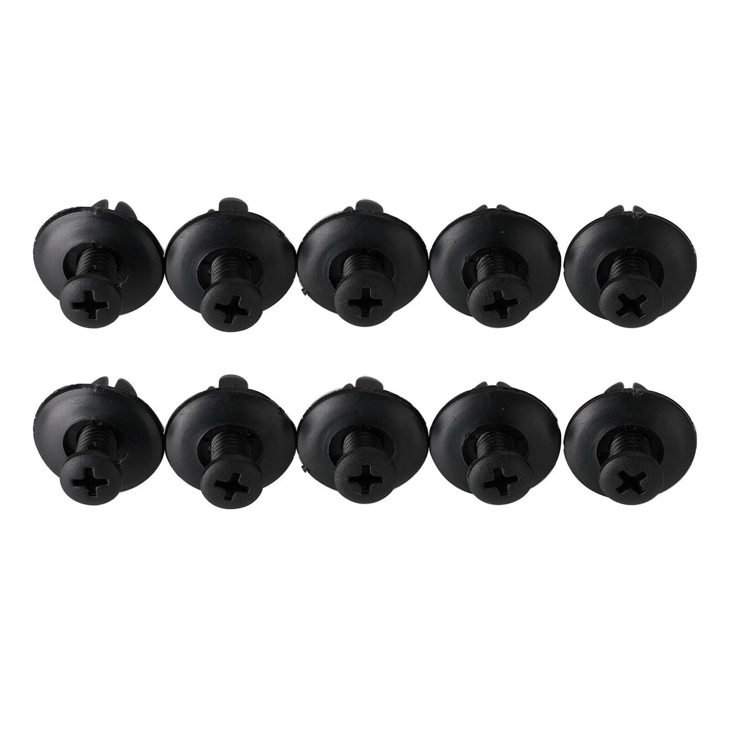 10 x 8mm Mounting Fairing Clips for Motorcycle, Car, Scooter, ATV