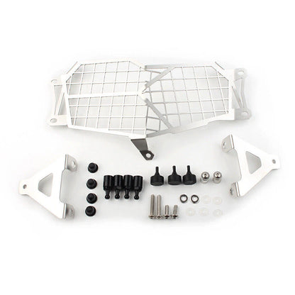 Silver Front Headlight Guard Grill Protector for BMW F750GS F850GS (2018-2019)