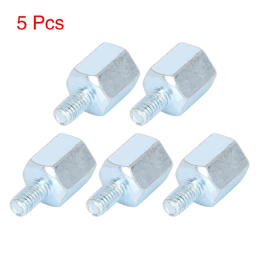 5pcs 8mm RH to 6mm RH Rearview Mirrors Adapter for Motorcycle Bike